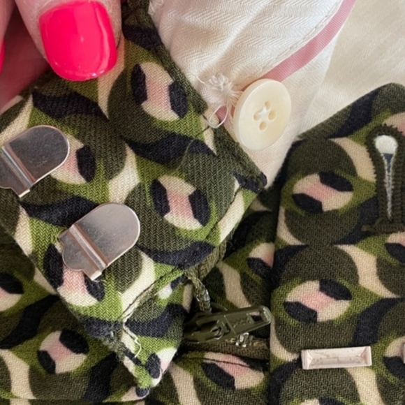 RARE 💥 J.Crew Collection Ratti Geometric Tile Print Cropped Pants ! - Picture 4 of 5